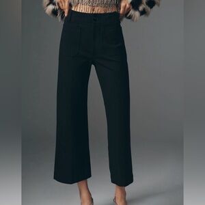 Anthropologie Colette Ponte Cropped Pants